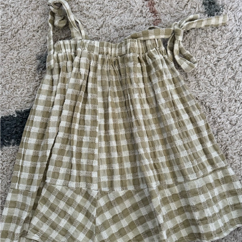 Rylee + Cru Checkered Kids One Piece